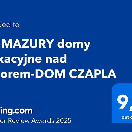 Jw Mazury Domy Wakacyjne Nad Jeziorem-Dom Czapla Waplewo  Exteriör bild