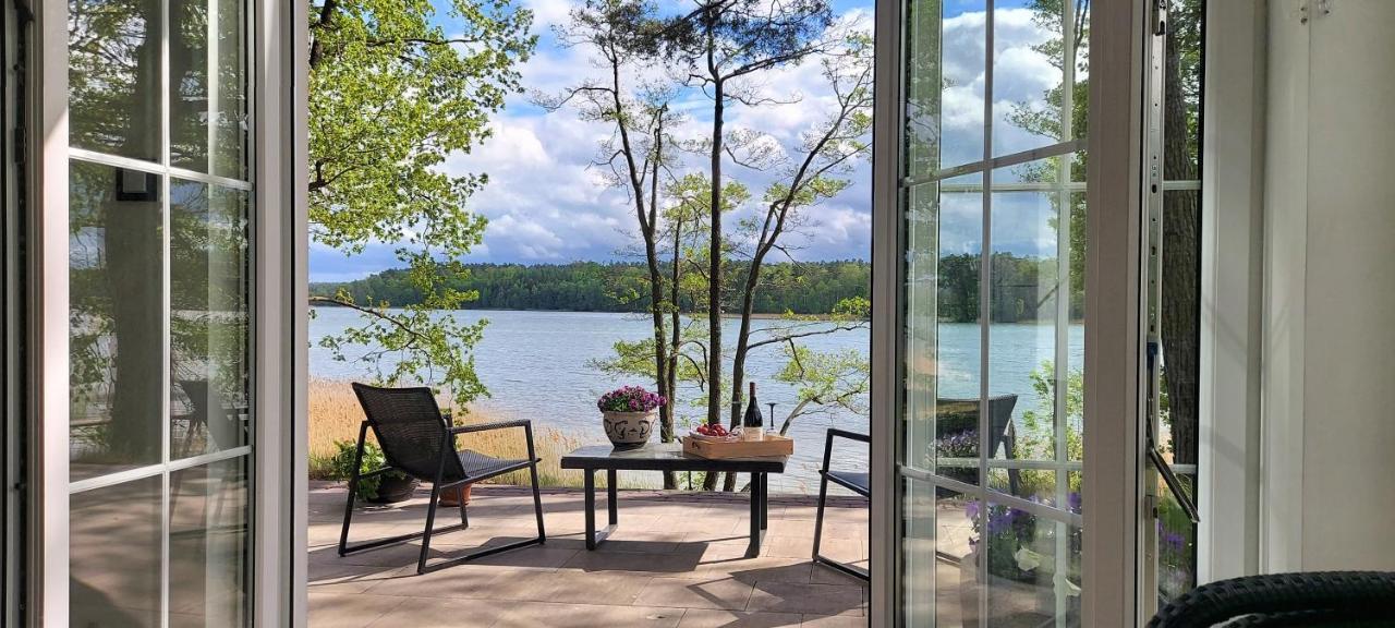 Jw Mazury Domy Wakacyjne Nad Jeziorem-Dom Czapla Waplewo  Exteriör bild