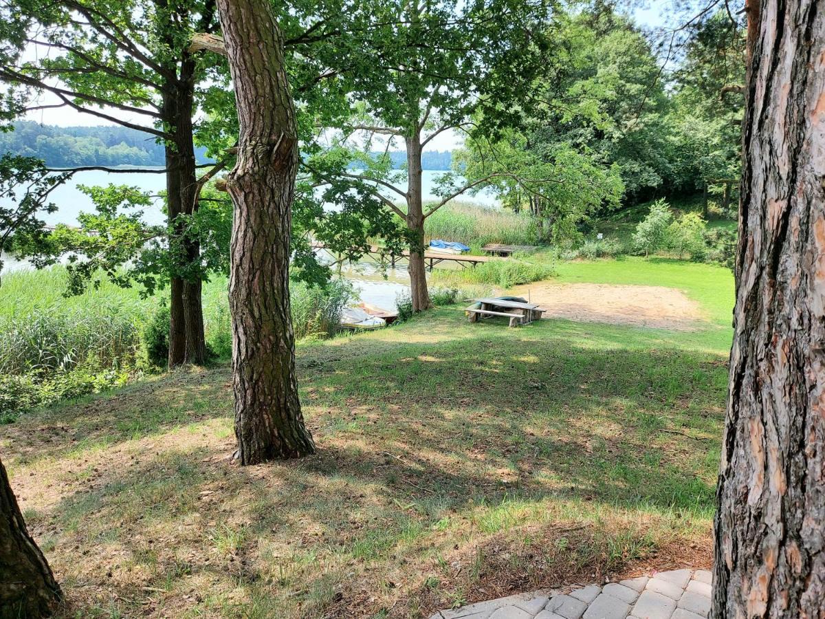 Jw Mazury Domy Wakacyjne Nad Jeziorem-Dom Czapla Waplewo  Exteriör bild