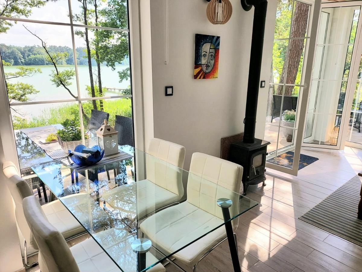 Jw Mazury Domy Wakacyjne Nad Jeziorem-Dom Czapla Waplewo  Exteriör bild