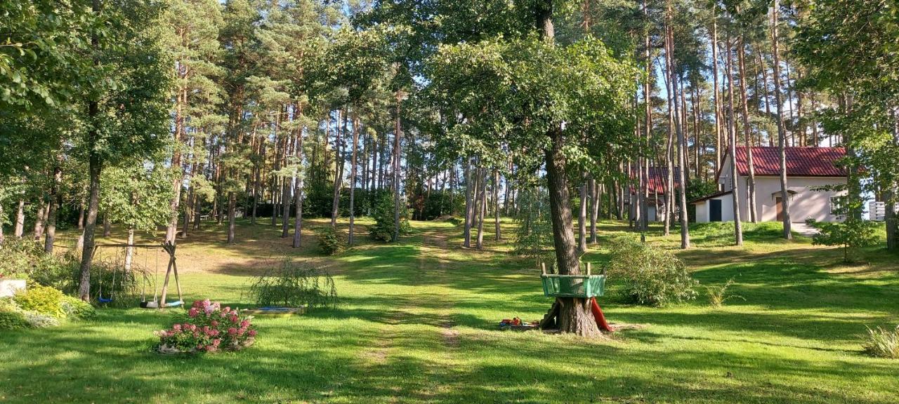 Jw Mazury Domy Wakacyjne Nad Jeziorem-Dom Czapla Waplewo  Exteriör bild