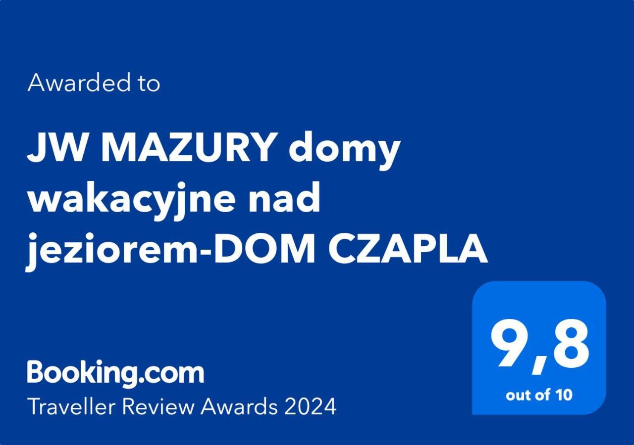 Jw Mazury Domy Wakacyjne Nad Jeziorem-Dom Czapla Waplewo  Exteriör bild